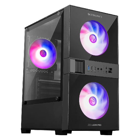 ZEBRONICS Leon PRO Premium Cabinet 3.0